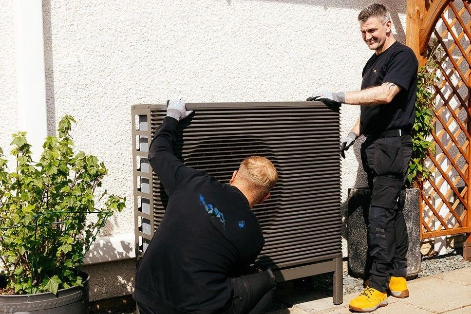 installazione pompa di calore